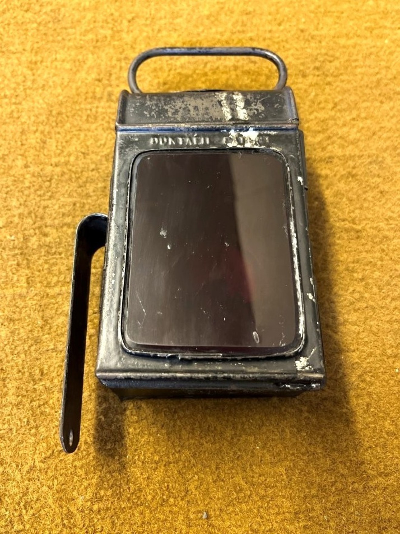 Antique Duntafil Railway Signal Oil Lamp