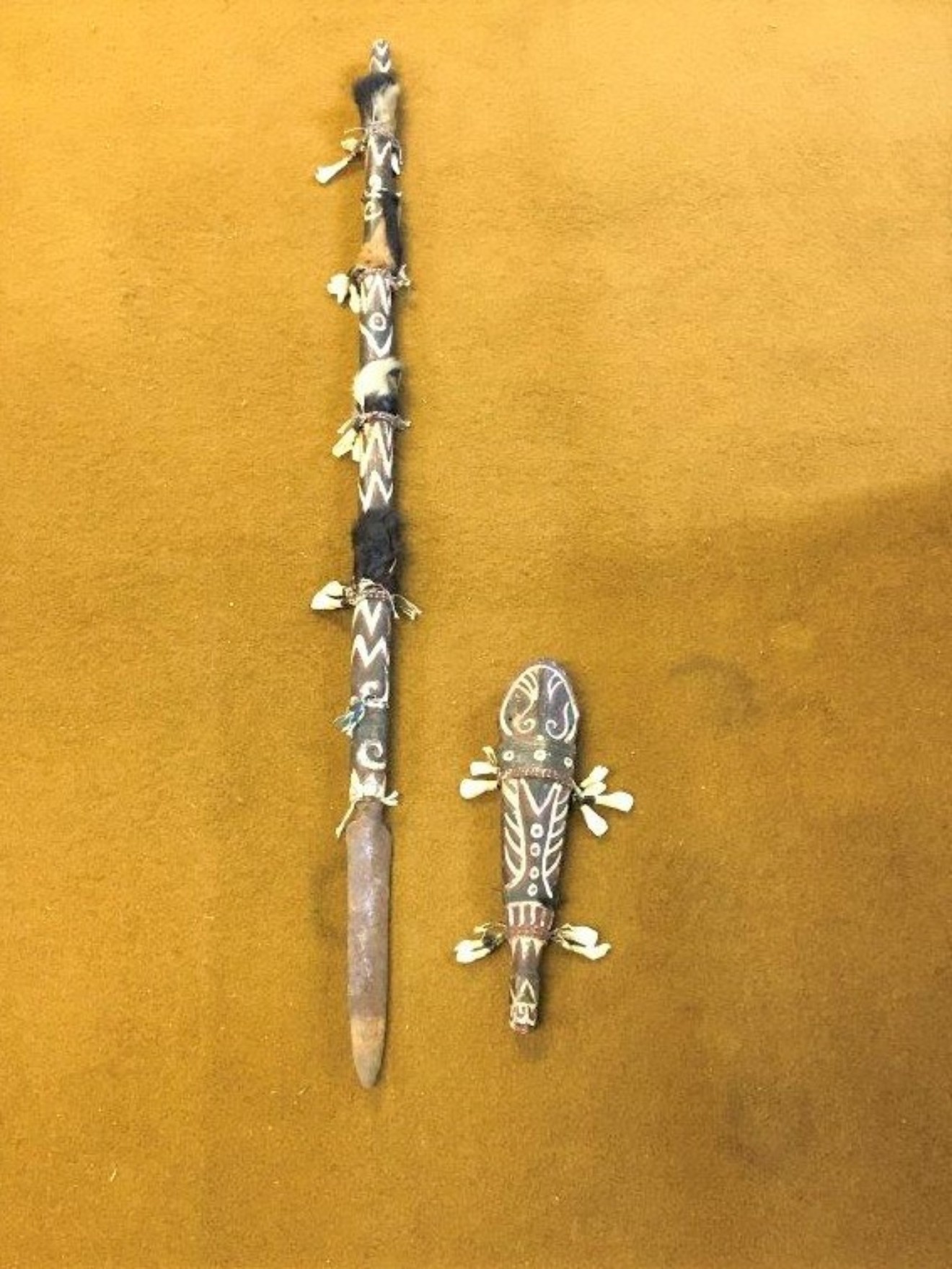 Indonesian Ceremonial Tribal Spear