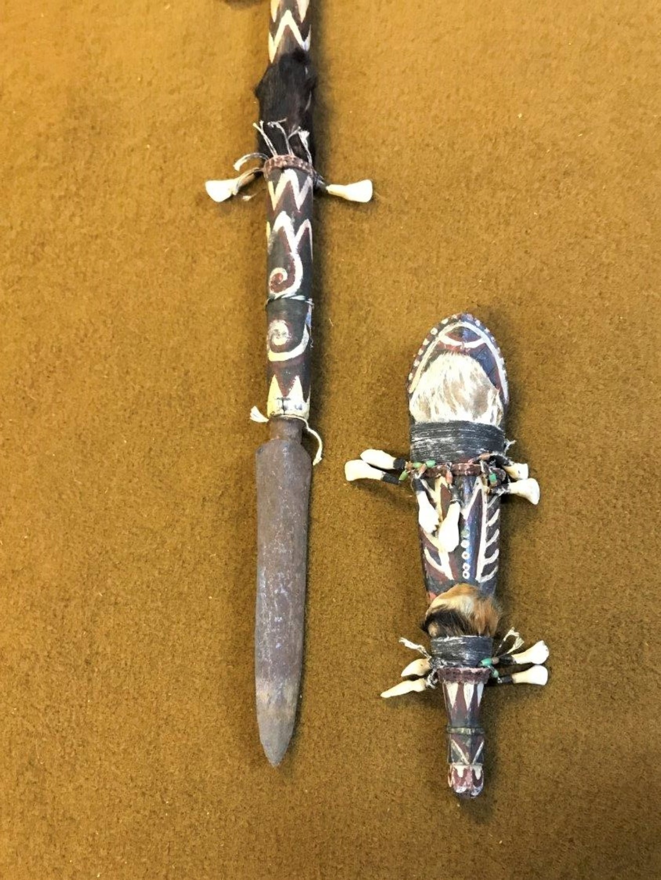 Indonesian Ceremonial Tribal Spear