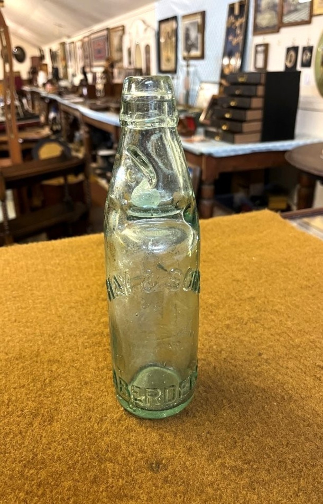 Antique Hay & Sons Aberdeen Codd Neck Bottle