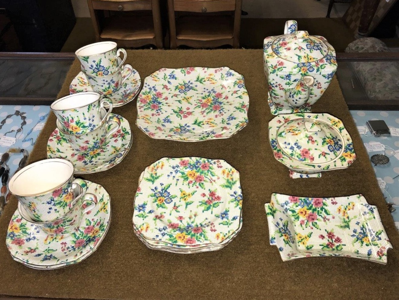 Early Royal Winton Grimwades Tea Set