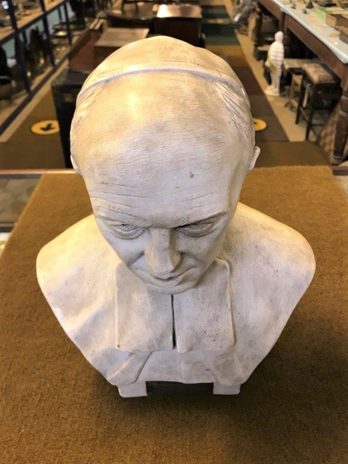 Plaster Bust of Frere Mutien-Marie