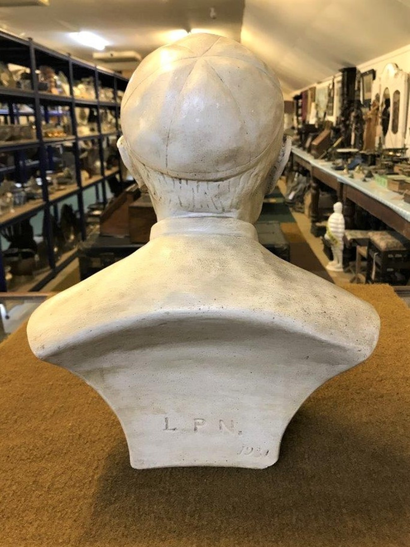 Plaster Bust of Frere Mutien-Marie