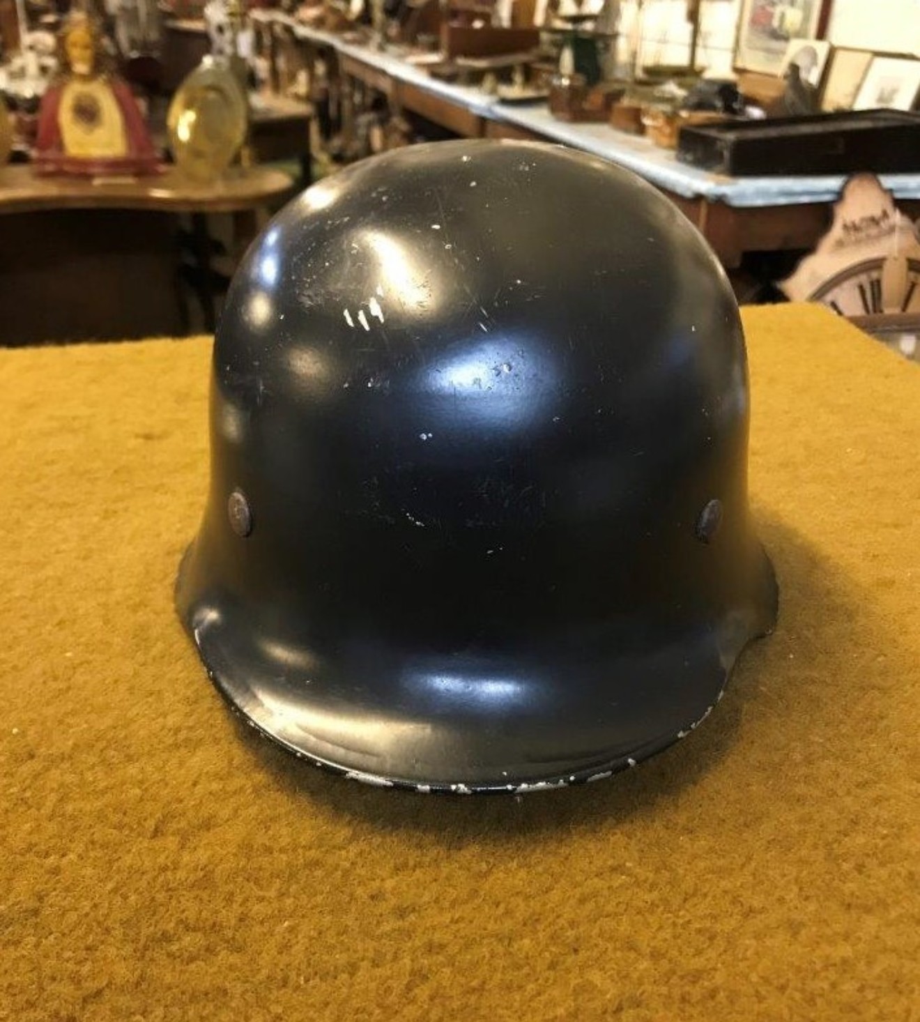 Vintage Ziegler M34 German Fireman's Helmet