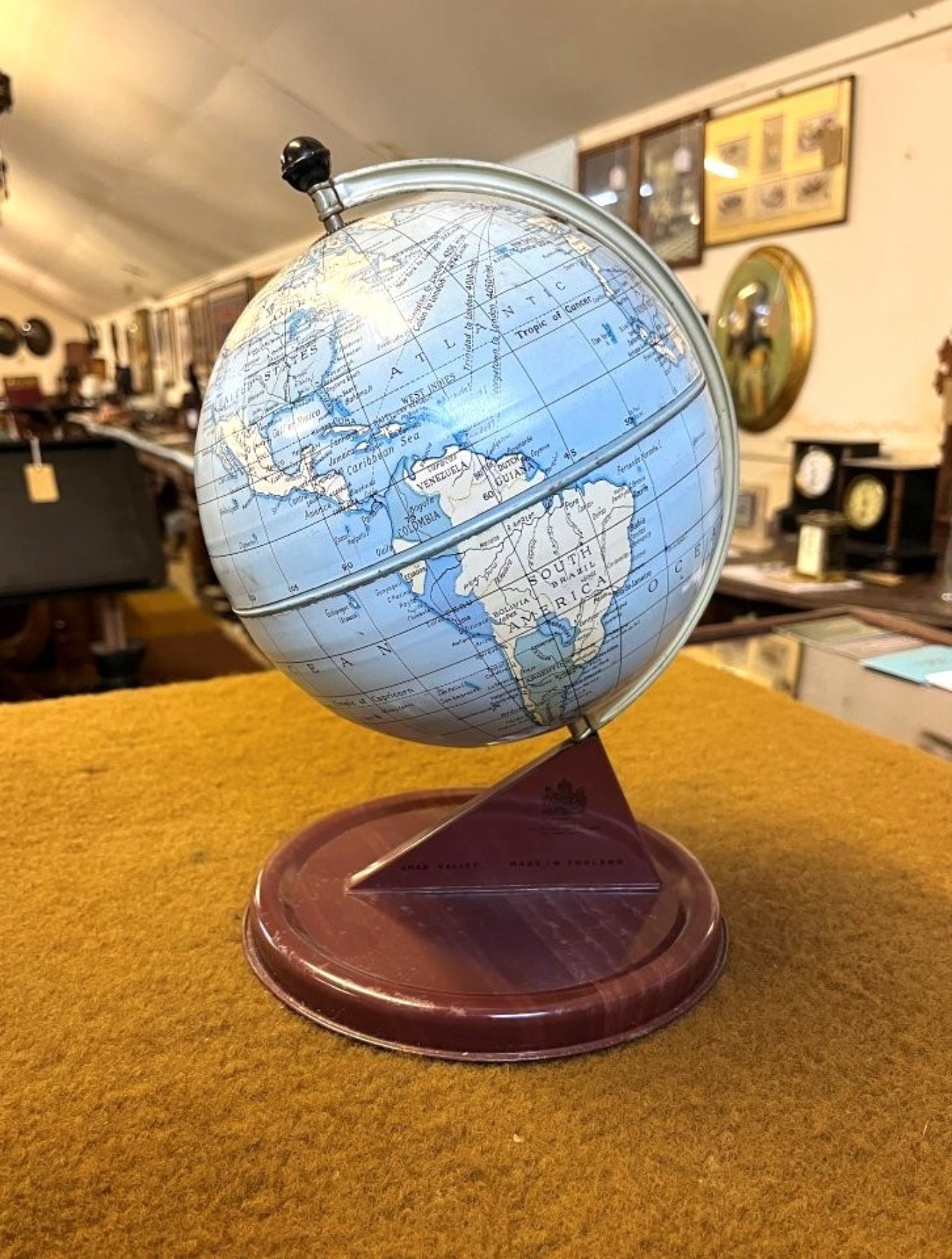 Vintage 7" Chad Valley World Globe