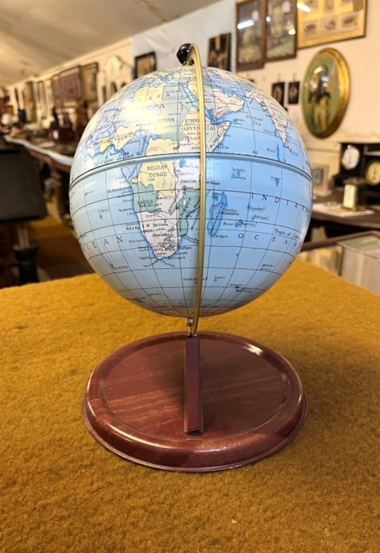 Vintage 7" Chad Valley World Globe
