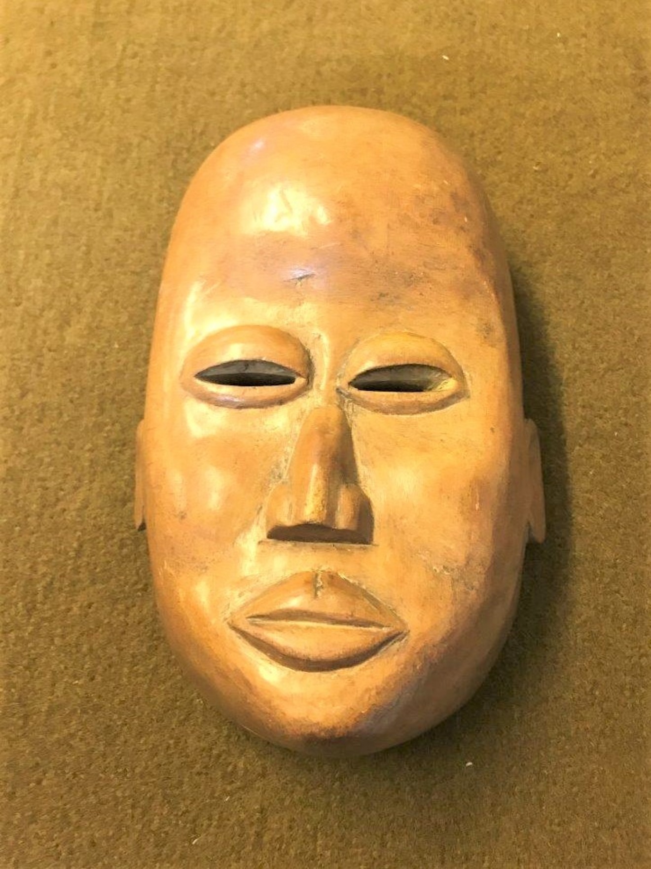 Vintage African Wooden Face Mask