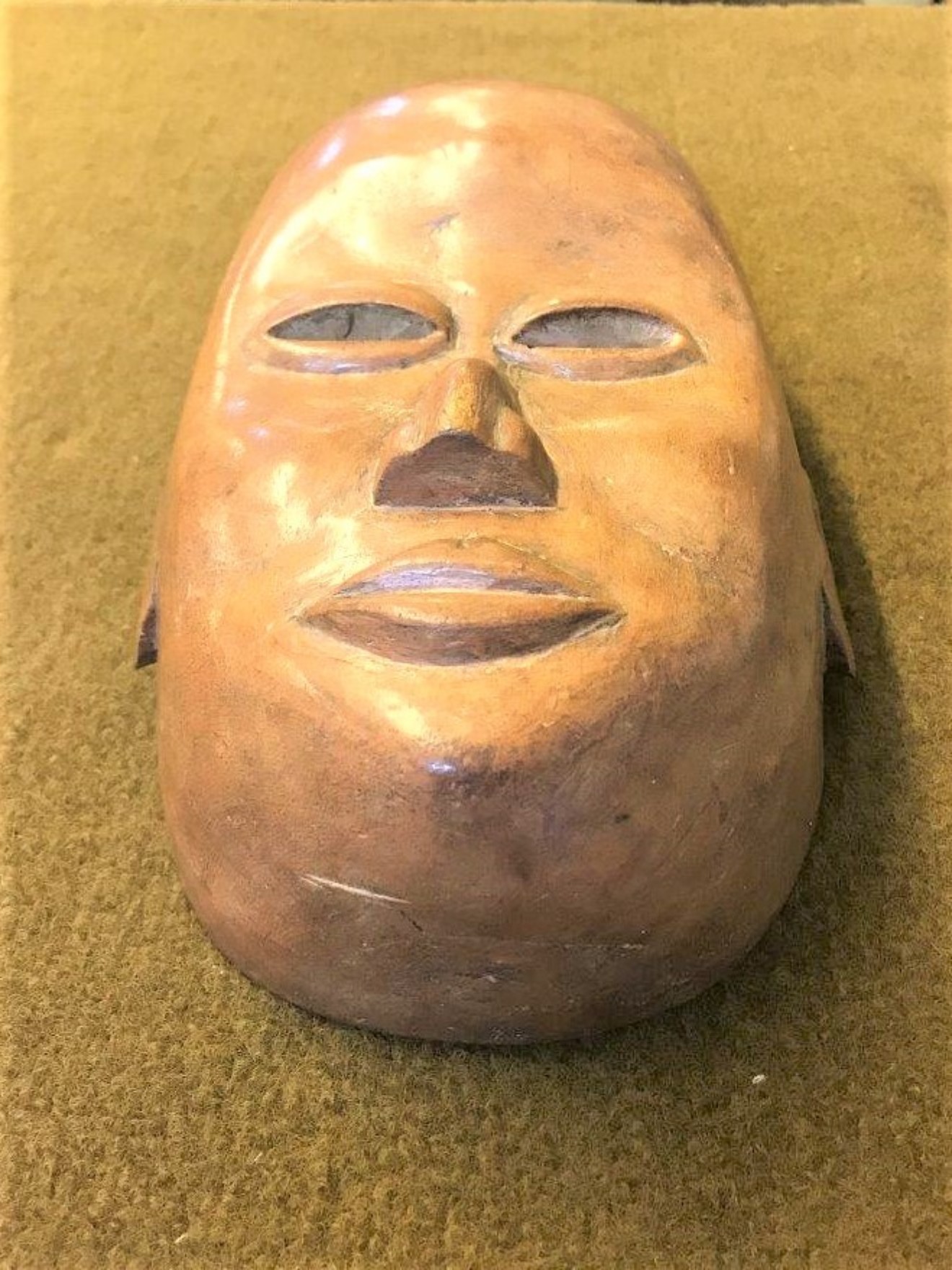 Vintage African Wooden Face Mask