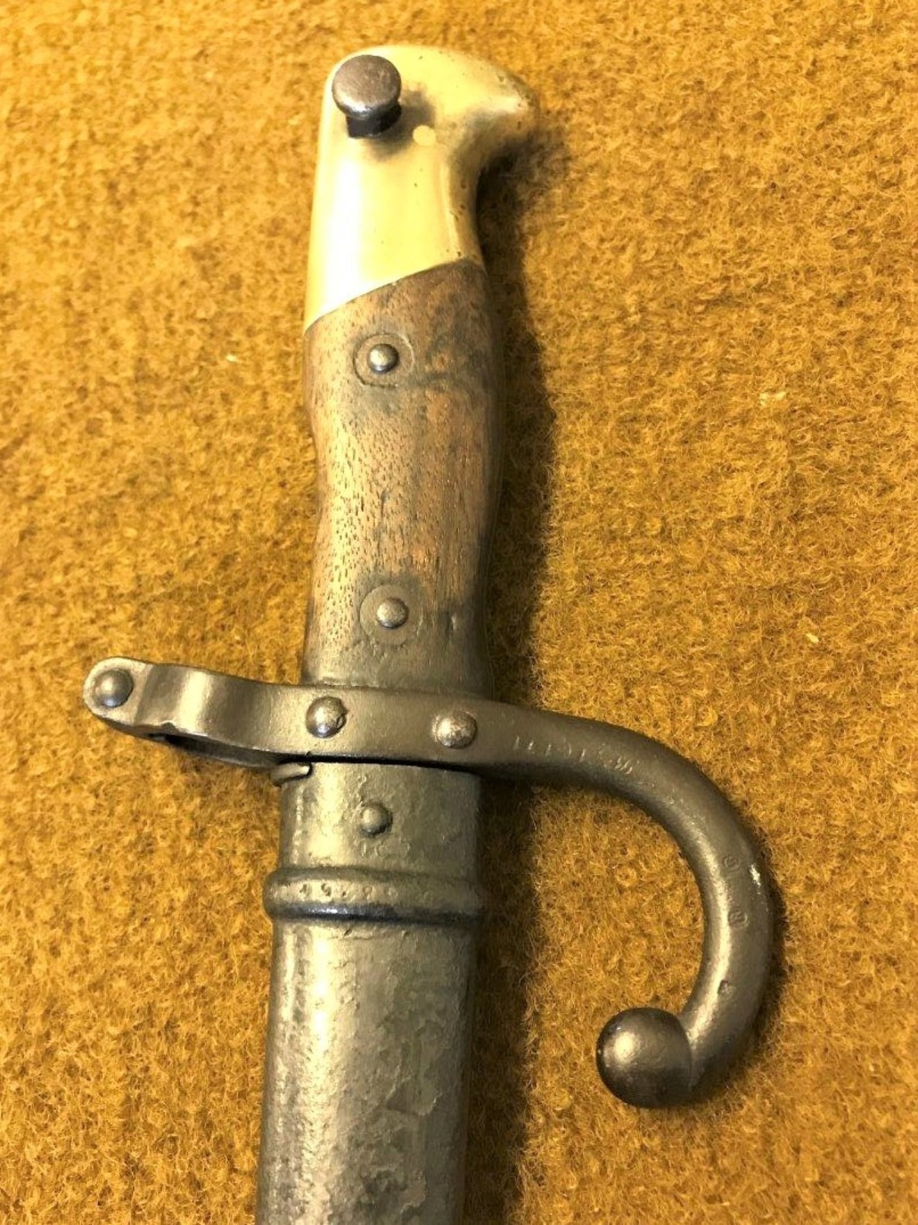 French Model 1874 "Gras" Sword Bayonet with Scabbard