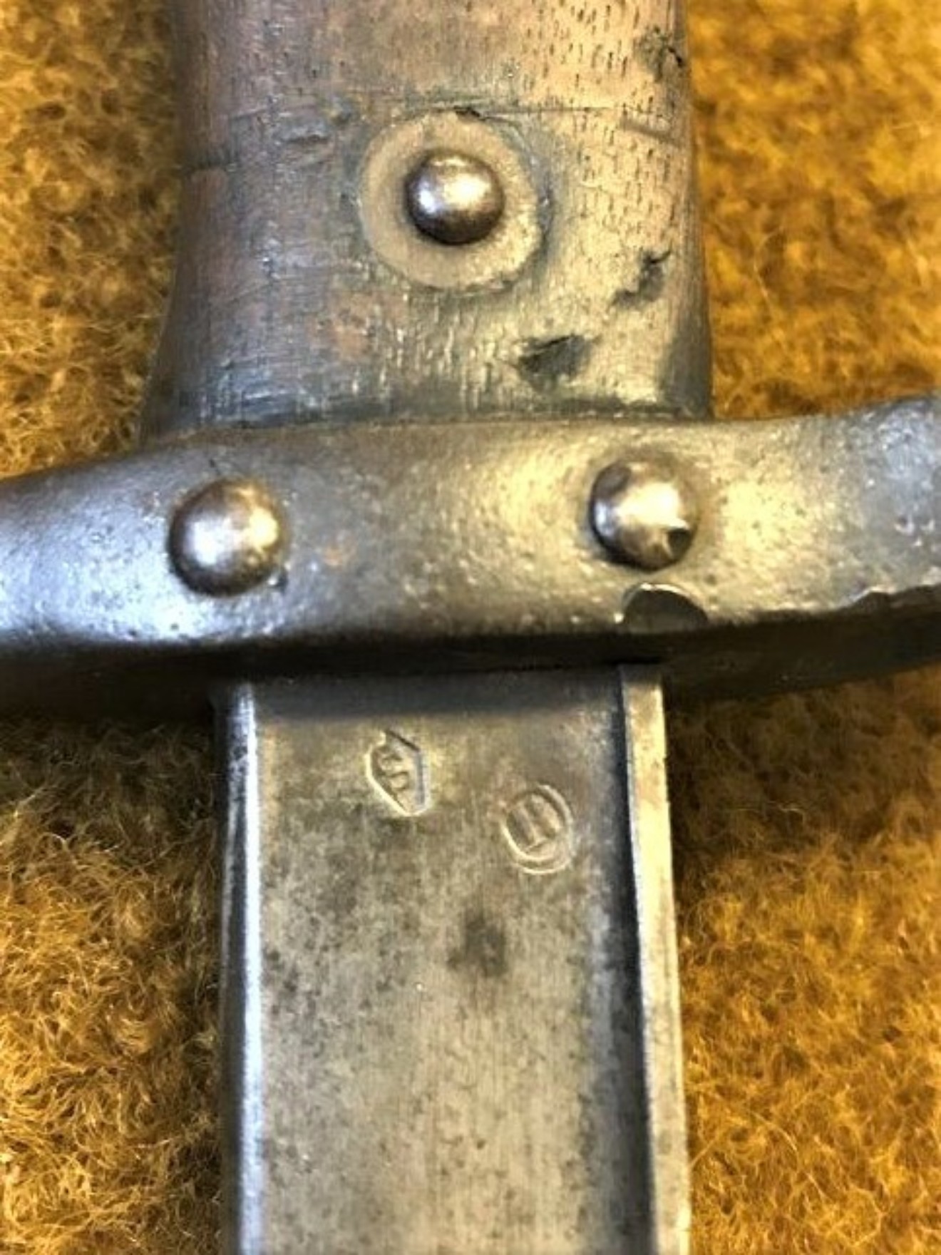 French Model 1874 "Gras" Sword Bayonet with Scabbard