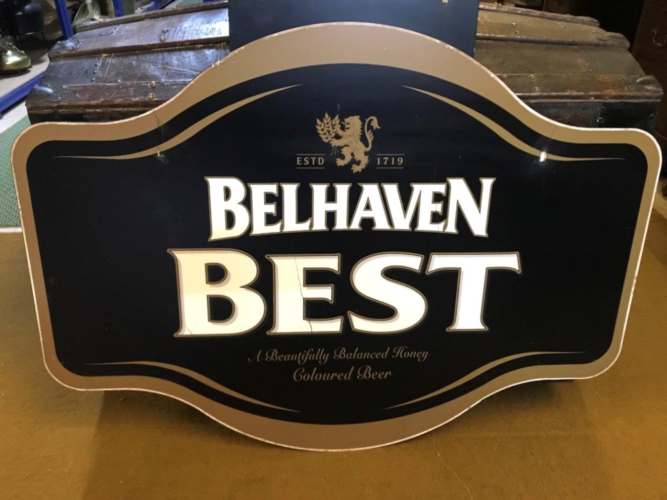 Belhaven Best Pub Advertising Sign