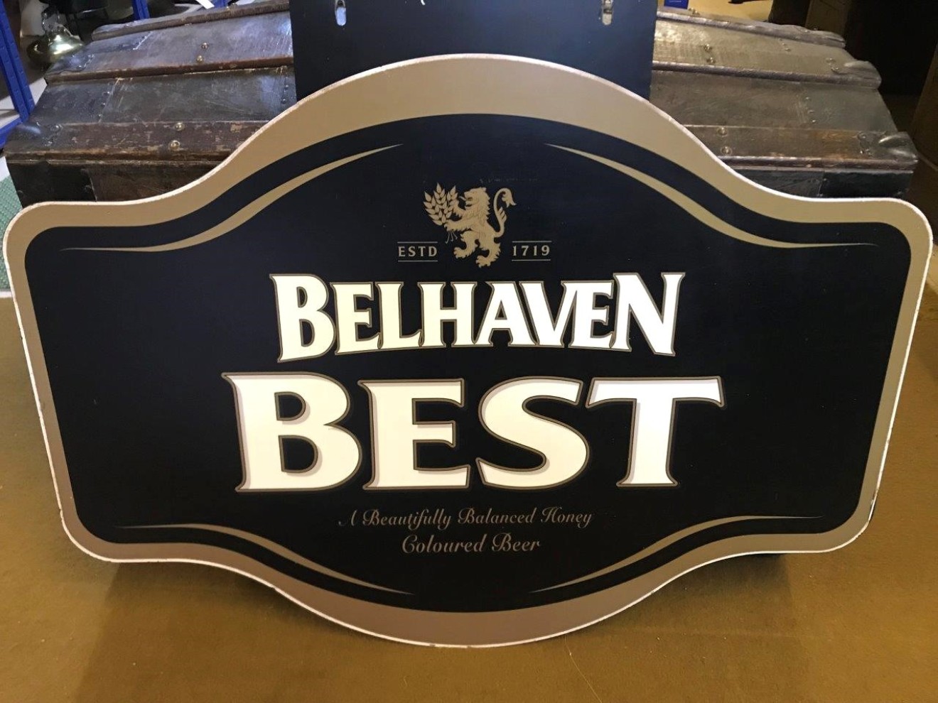 Belhaven Best Pub Advertising Sign