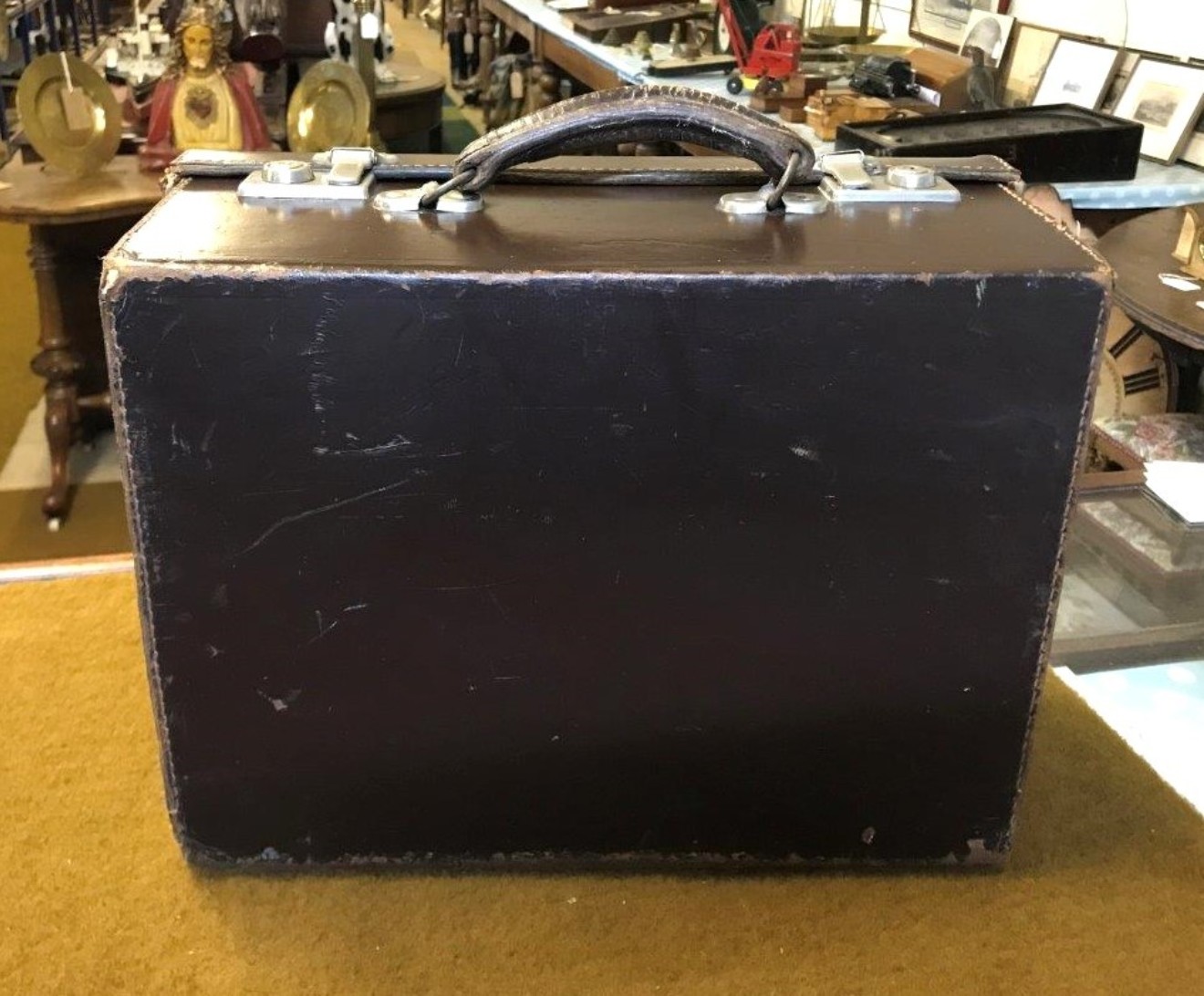 Vintage Doctor's Traveling Instrument Case and Instruments