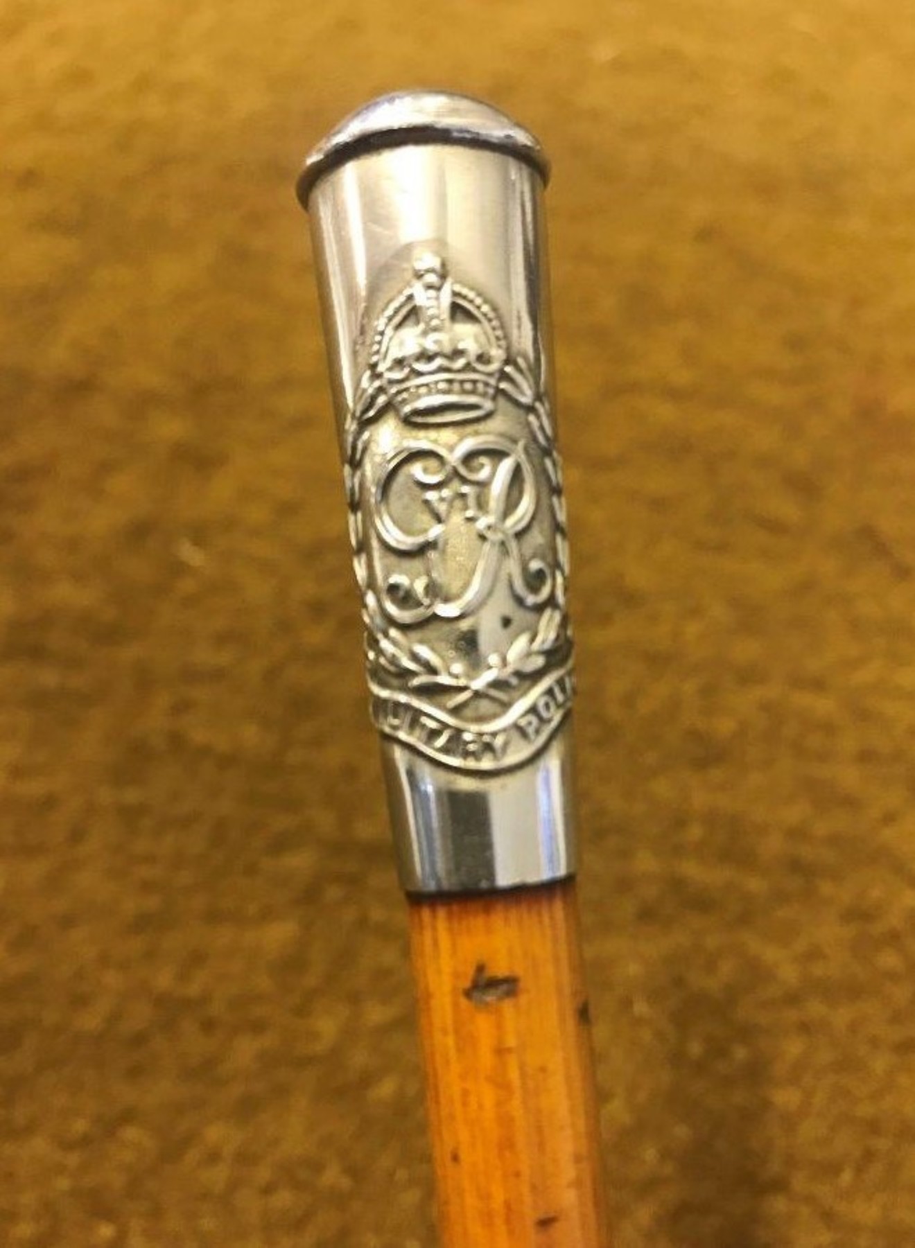 Vintage GRVI Military Police Swagger Stick