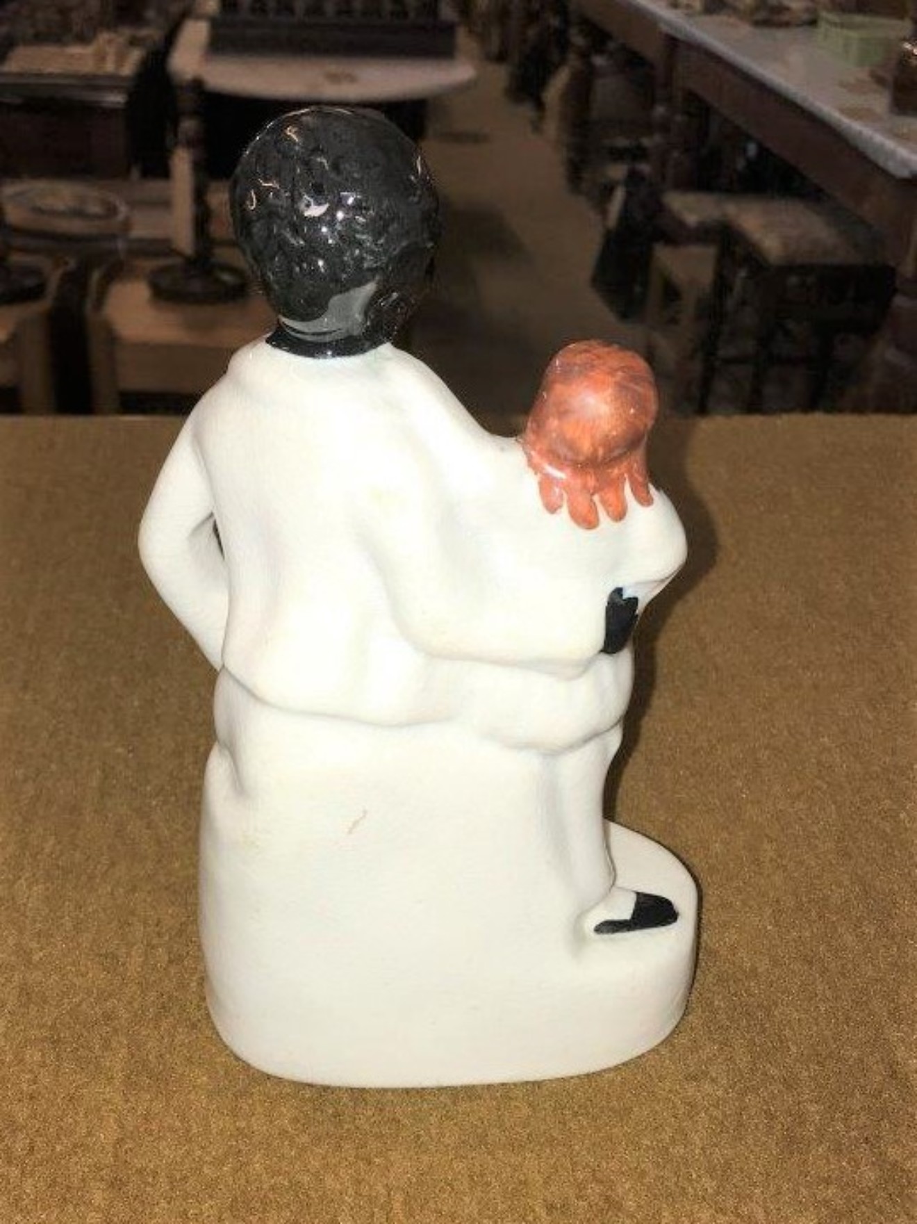 Staffordshire Figure “Uncle Tom and Eva”