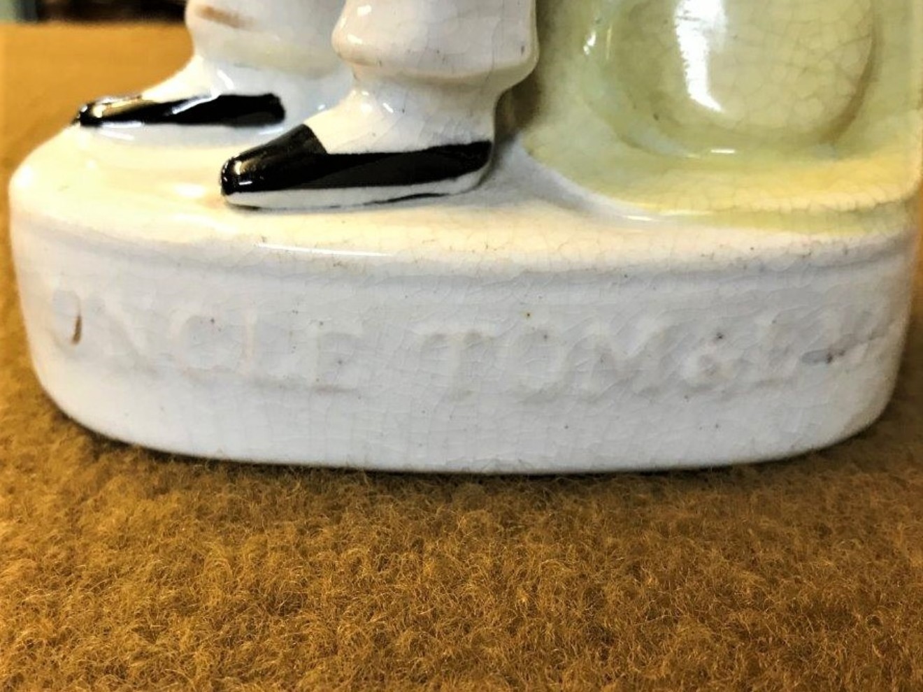 Staffordshire Figure “Uncle Tom and Eva”