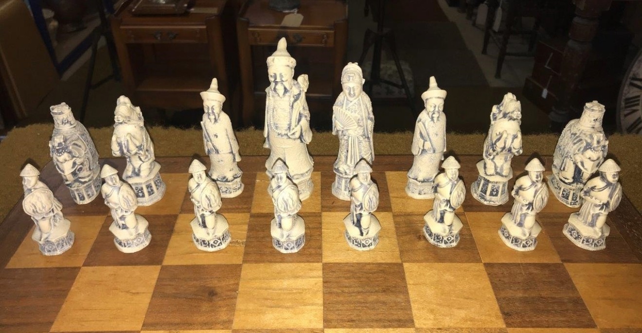 Oriental Chess Set in Box