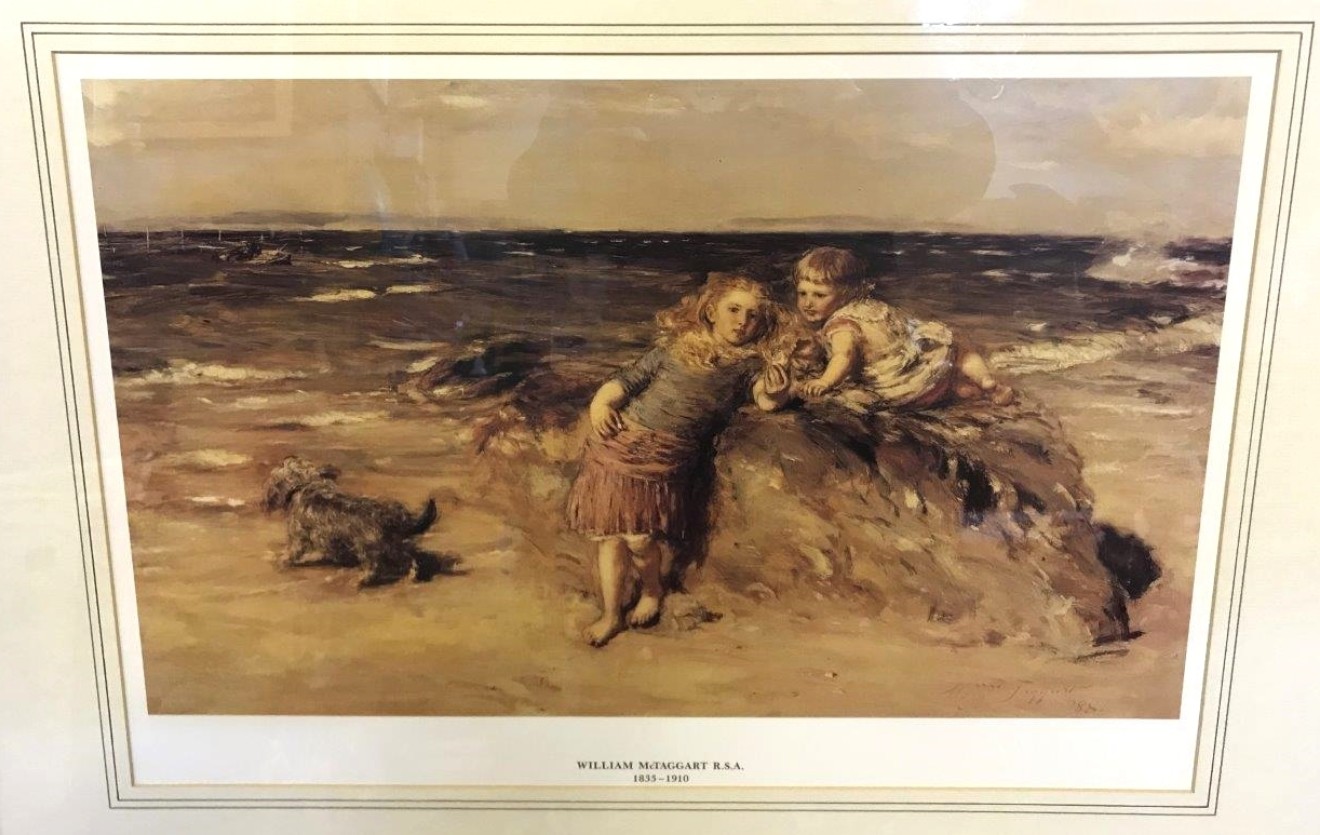 Print "Summer Breezes" by William Taggart RSA (1835-1910)