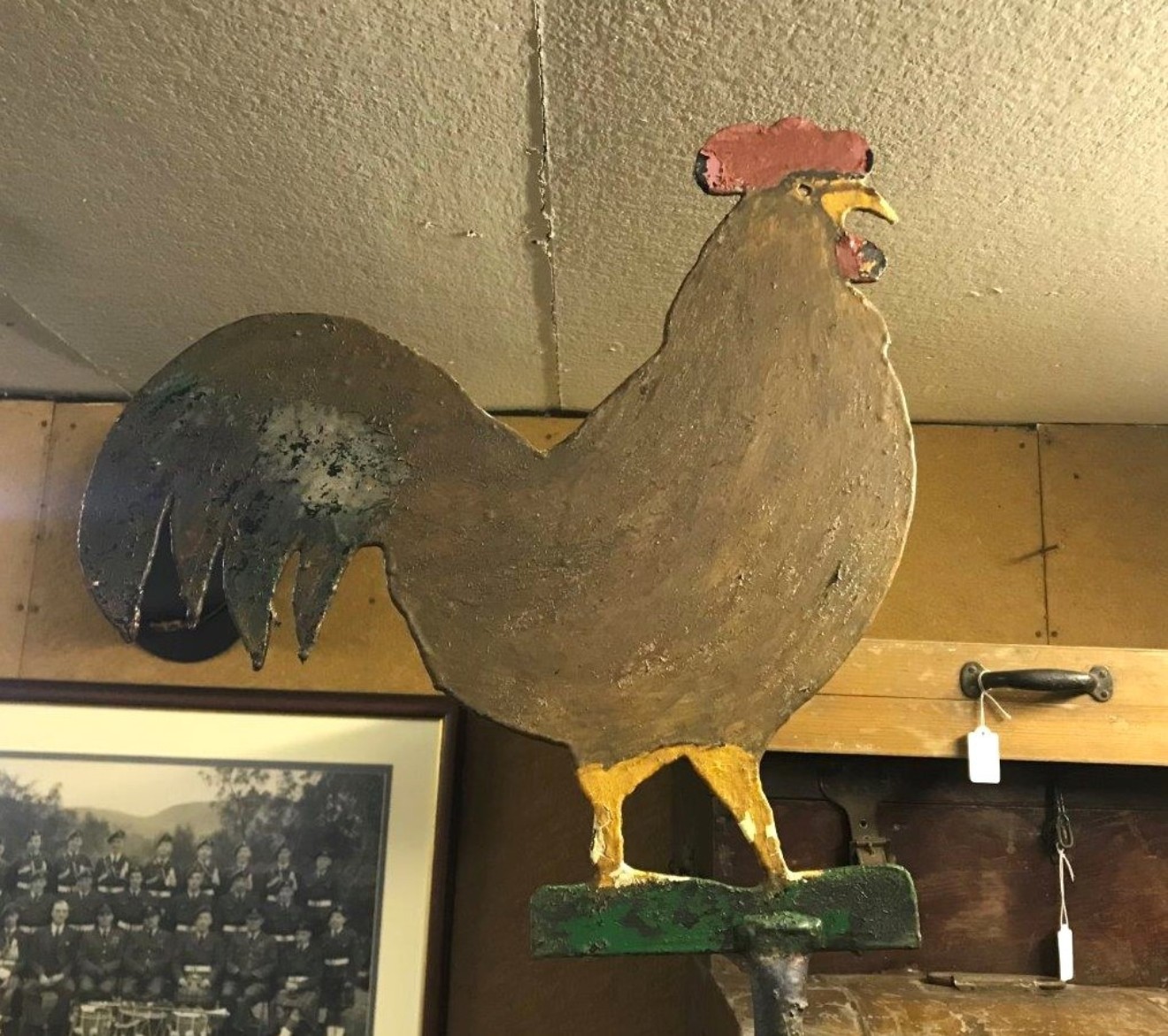 Vintage Cockerel Weather Vane