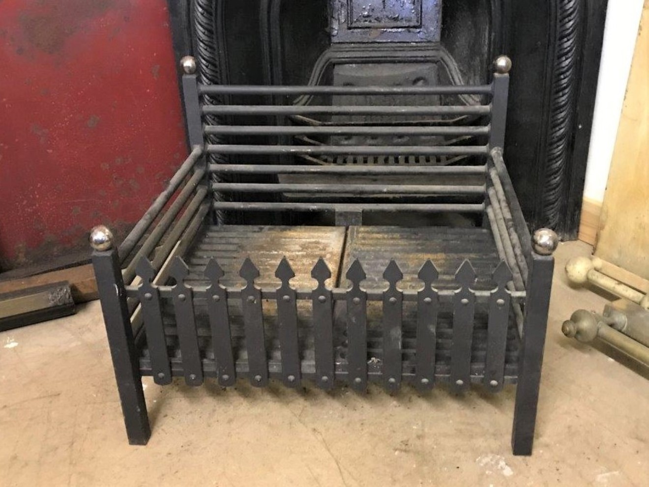 Wrought Iron Fire Basket