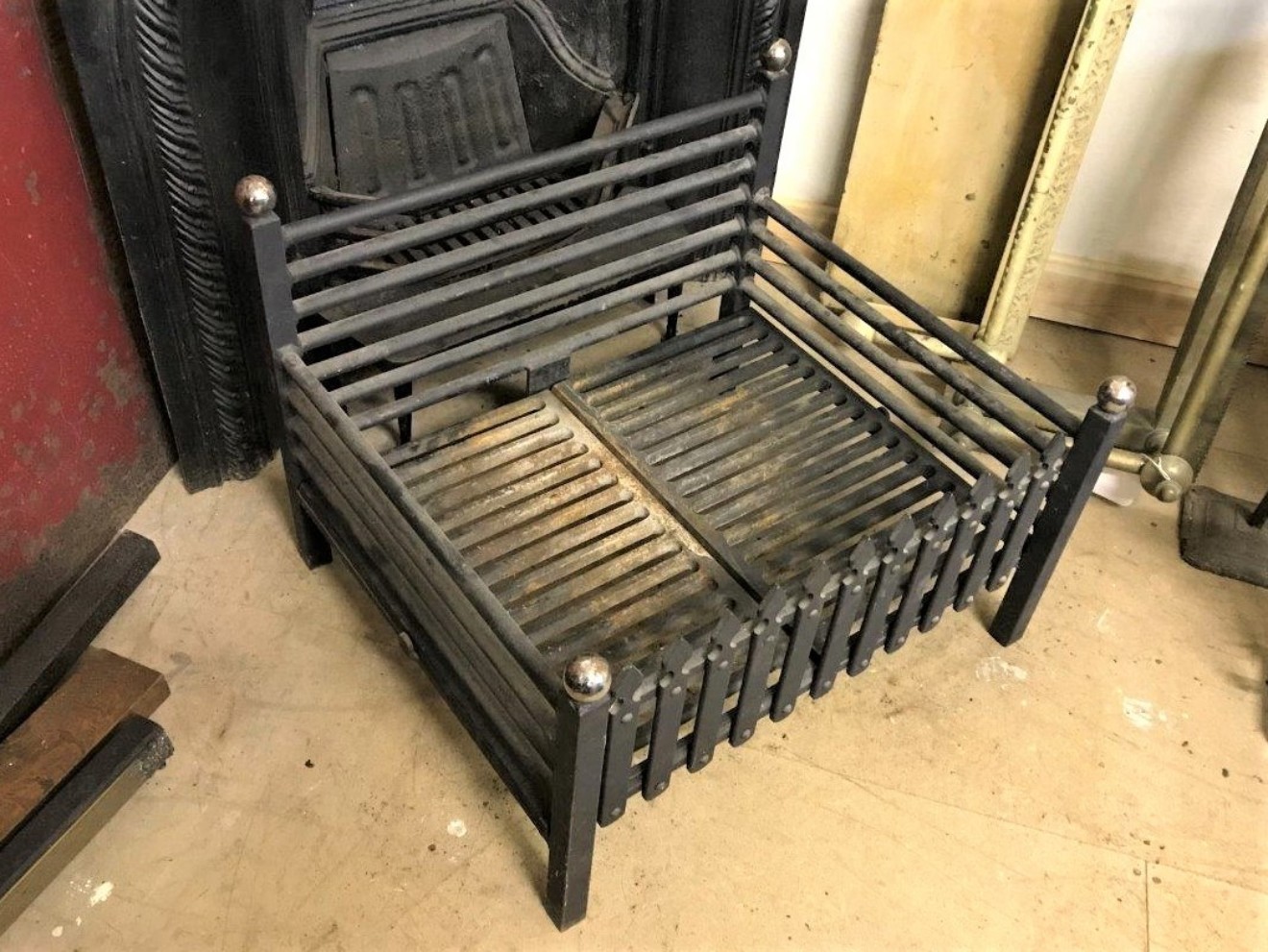 Wrought Iron Fire Basket