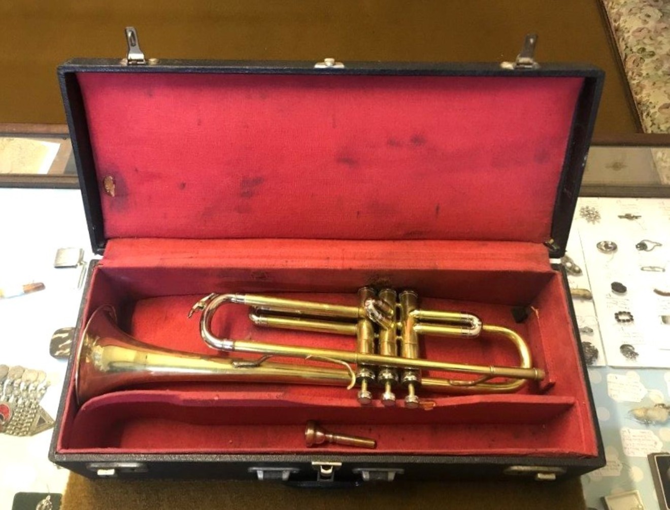 Vintage Boosey & Hawkes Trumpet '78' with Carry Case