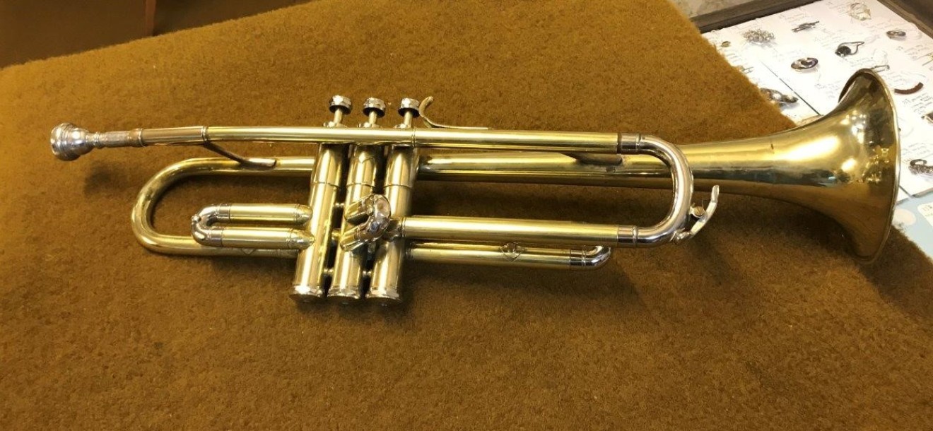 Vintage Boosey & Hawkes Trumpet '78' with Carry Case