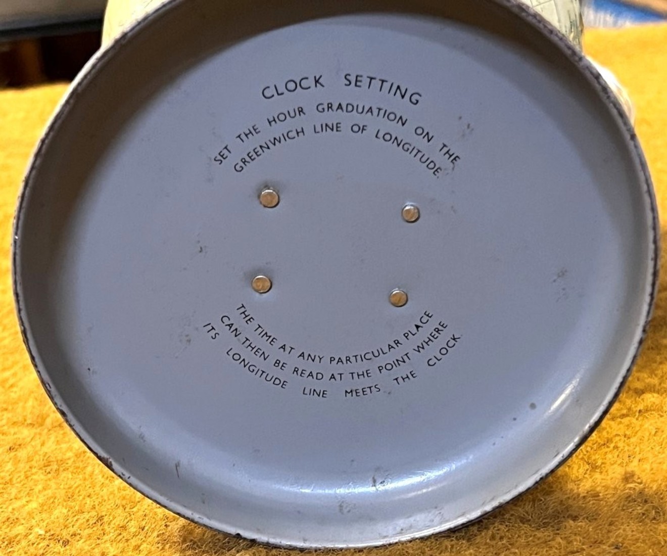 Vintage 5" Chad Valley World Globe