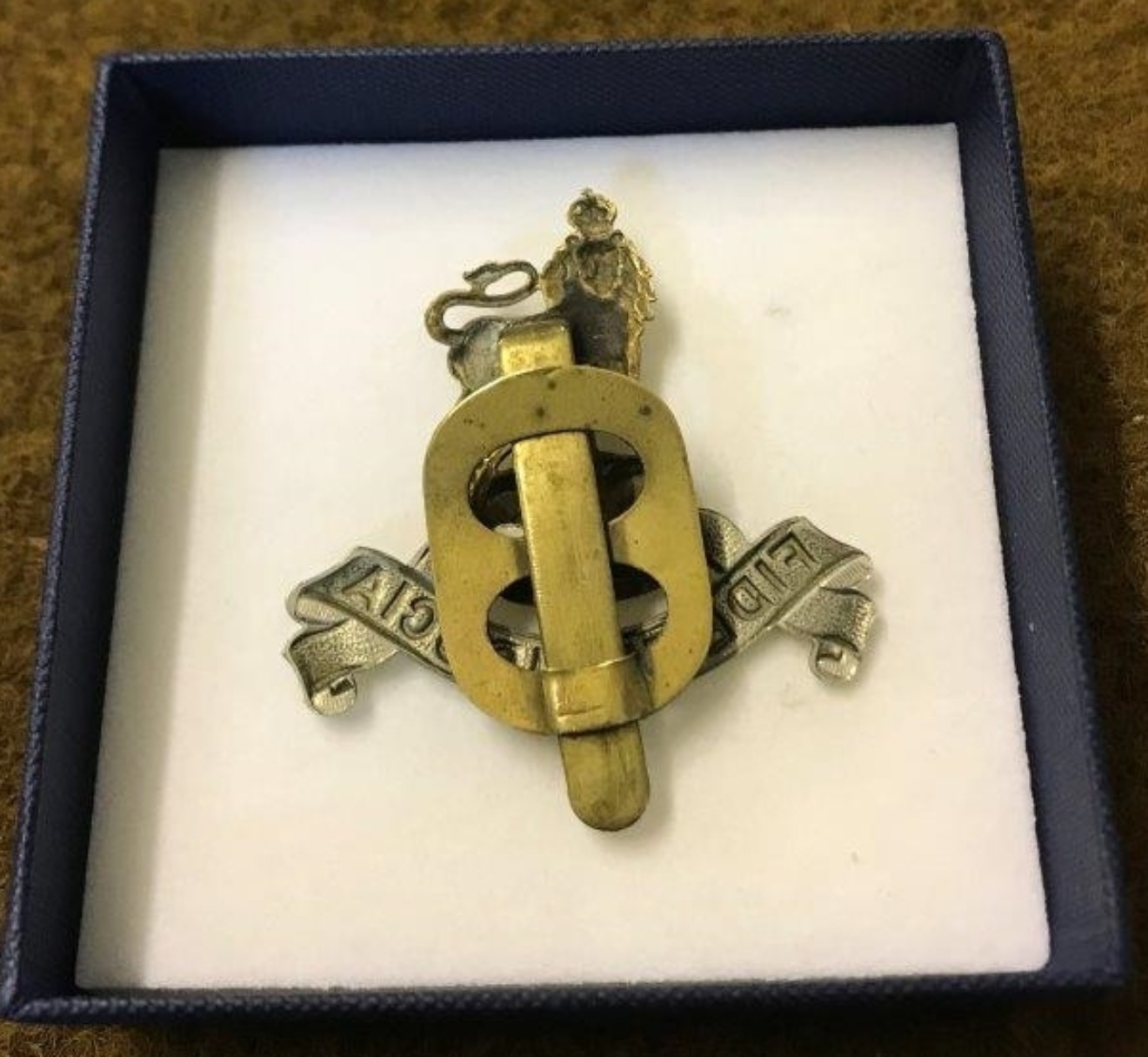 Royal Army Pay Corps Metal Cap Badge