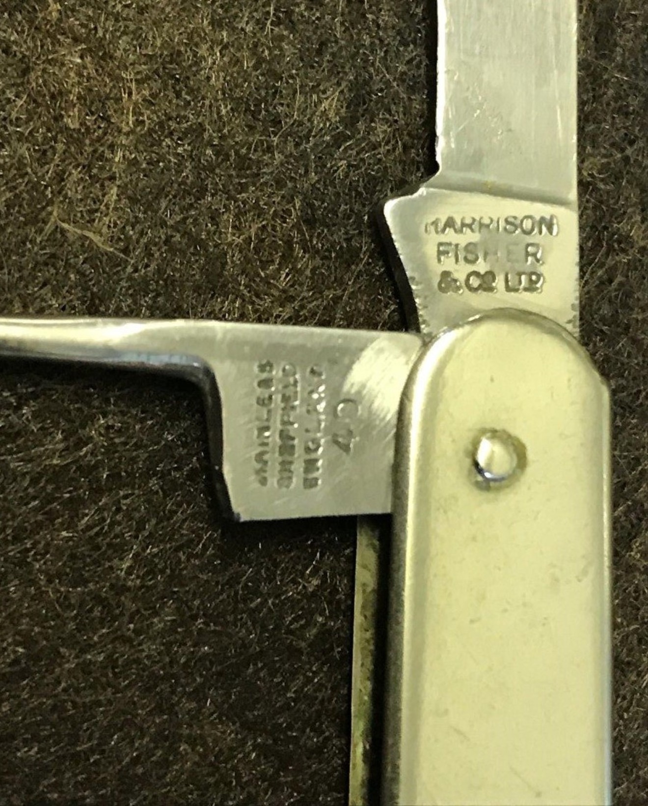 Vintage Harrison Fisher & Co Ltd Sheffield England Pipe Smokers Knife
