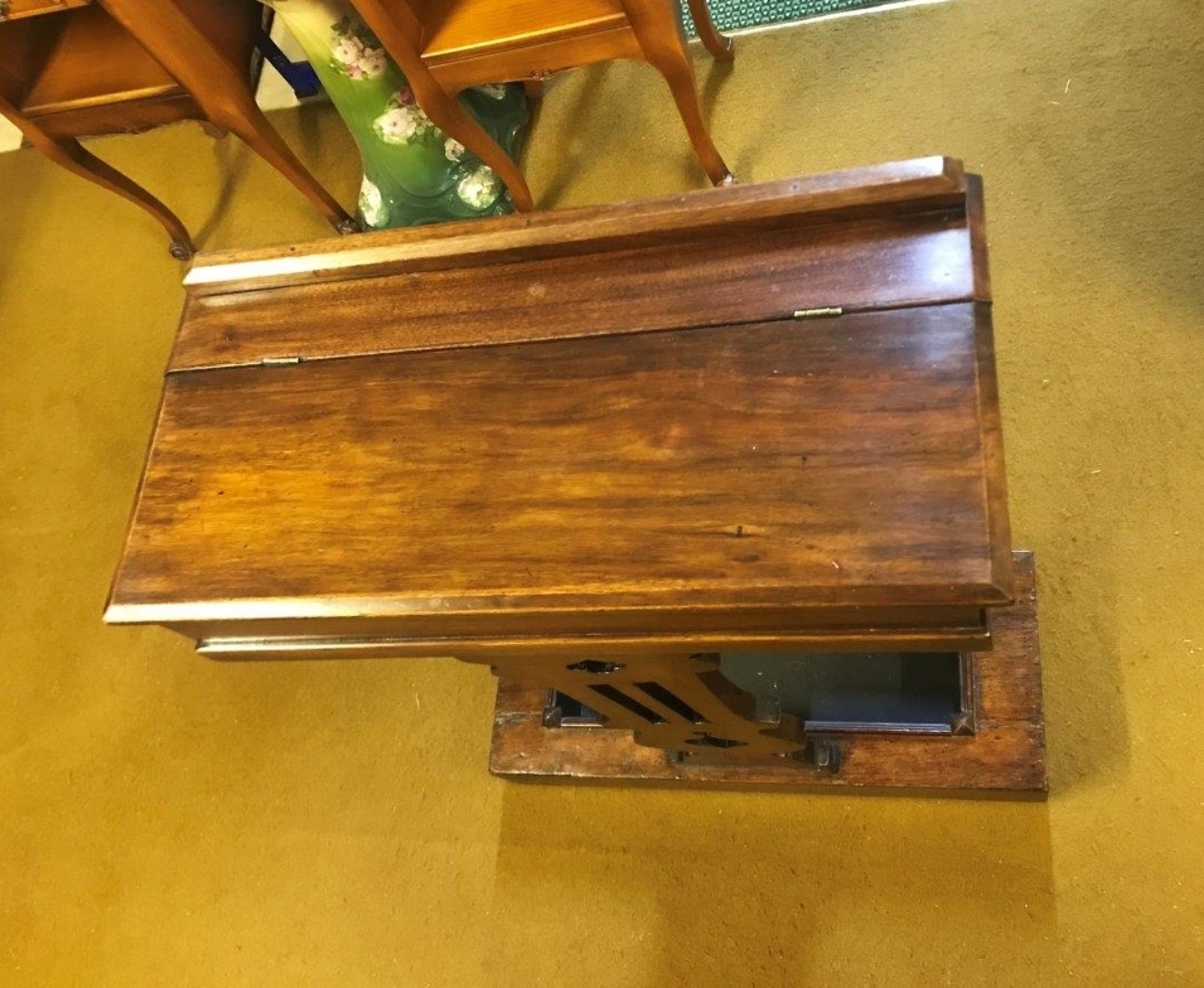 Antique Mahogany Hall Table / Stick Stand