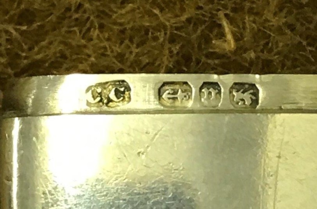 Victorian Sterling Silver Vesta Case Hallmarked for Colen Hewer Cheshire Birmingham 1894