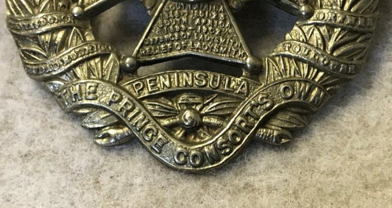 The Prince Consort's Own Rifle Brigade Cap Badge