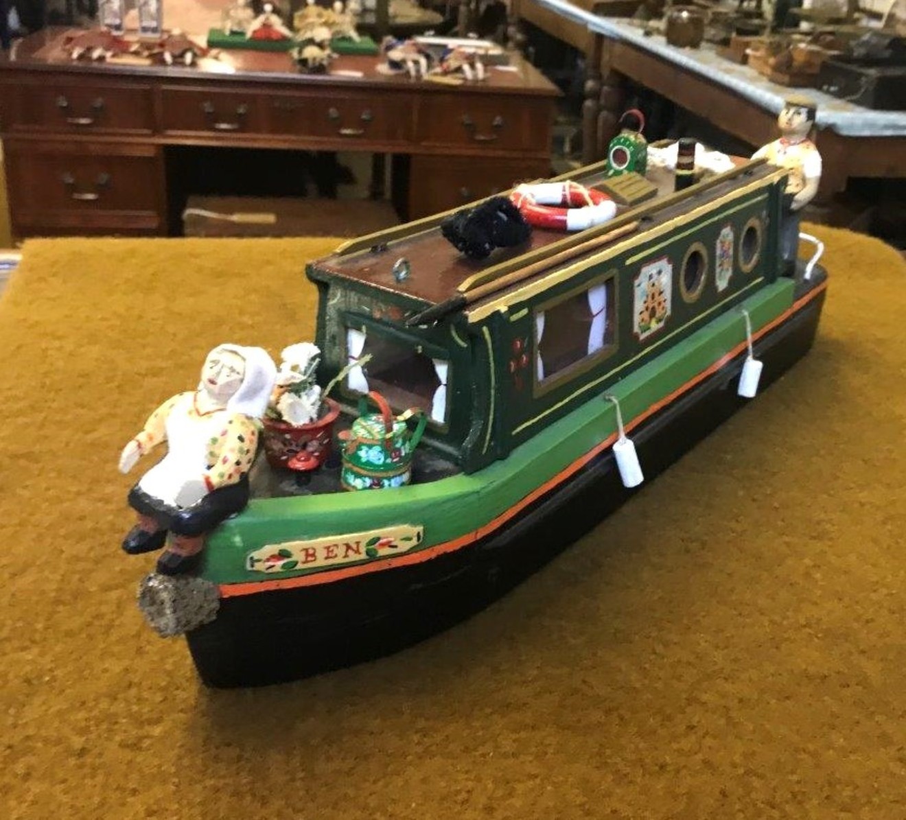 Vintage Scratch Built Canal / Narrow Boat