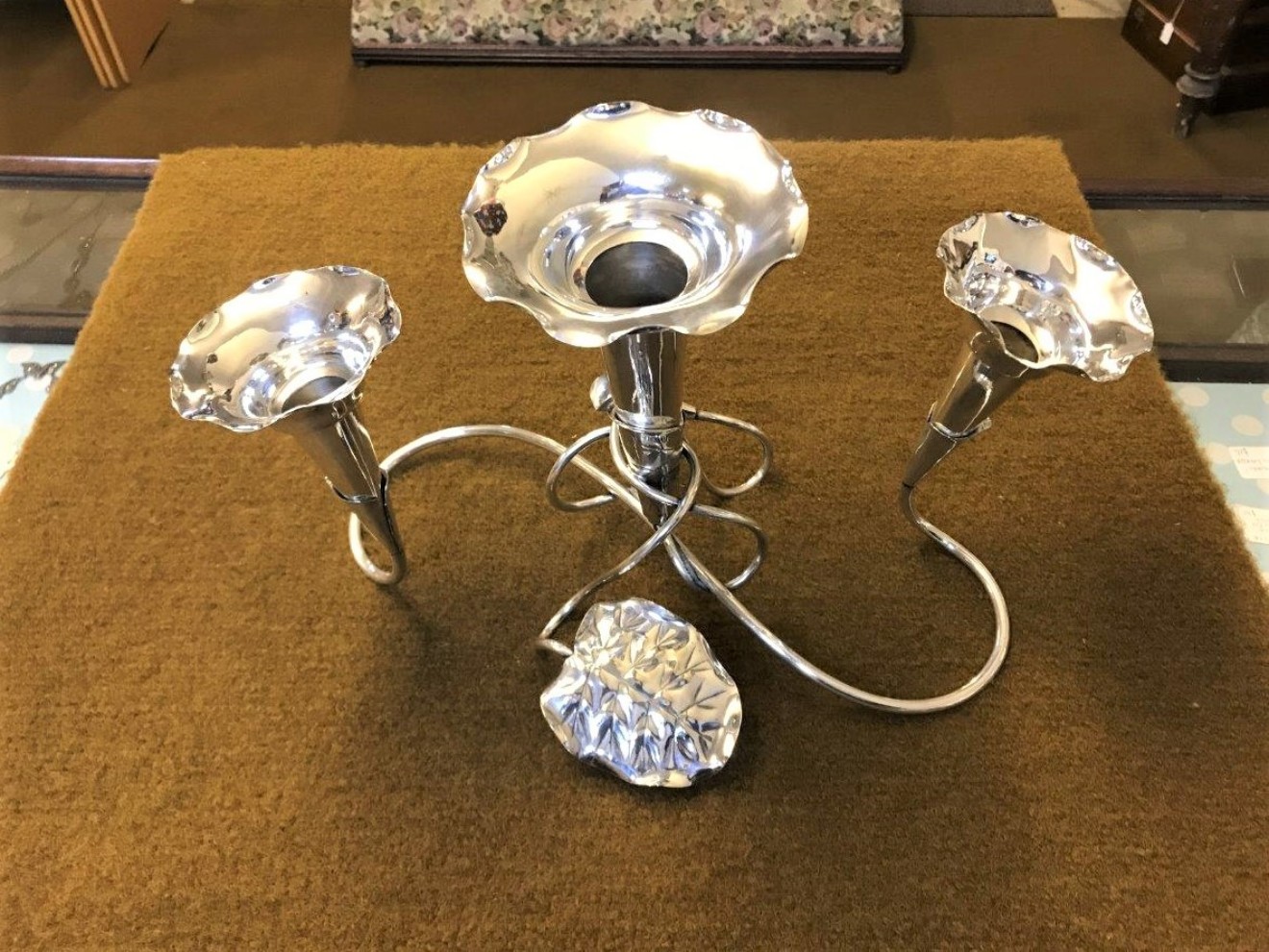 Art Nouveau Silver Plate / EPNS Epergne