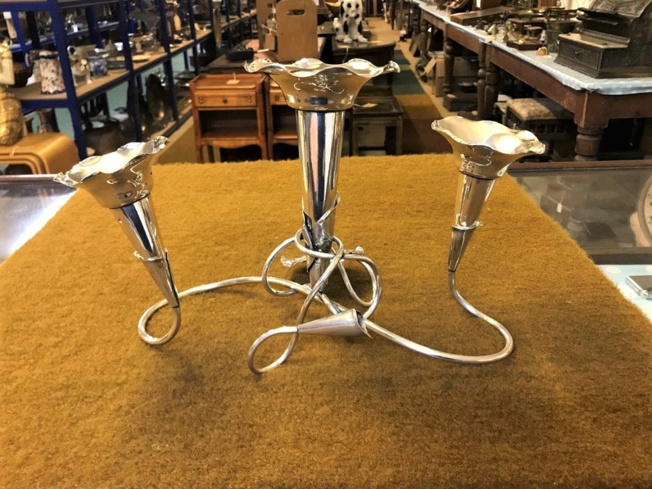 Art Nouveau Silver Plate / EPNS Epergne