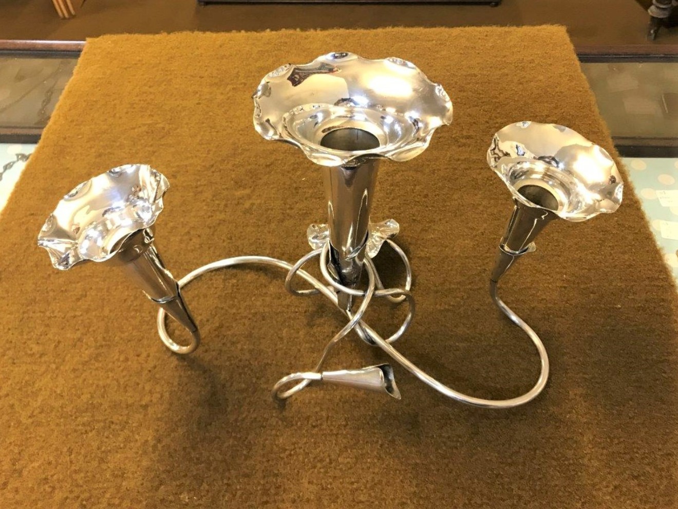 Art Nouveau Silver Plate / EPNS Epergne