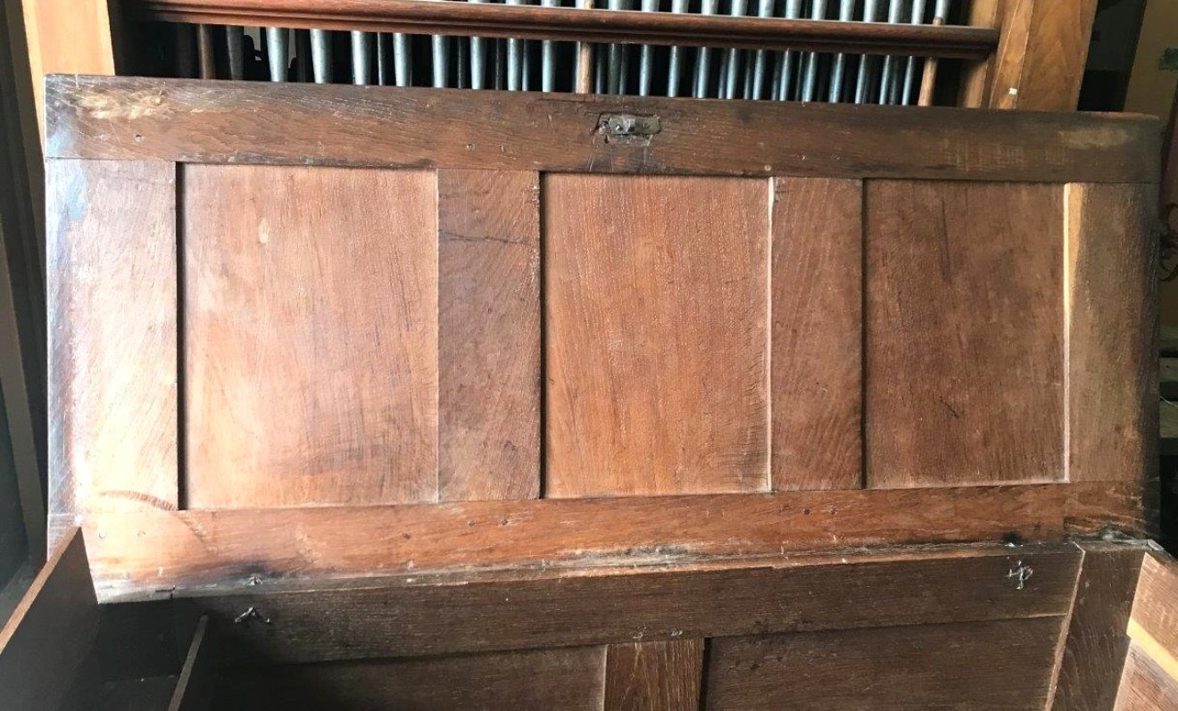 Georgian Oak Mule Chest / Coffer