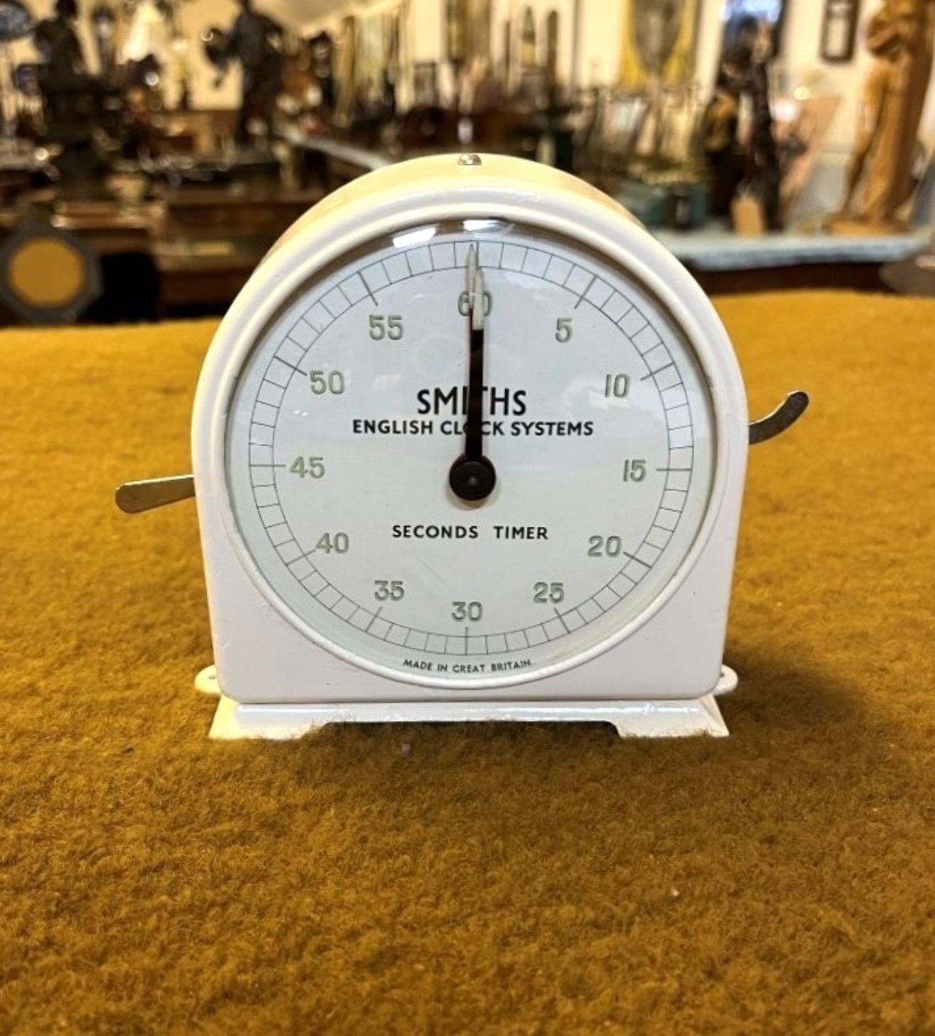 Vintage Smiths English Clock Systems Seconds Timer Stop Clock