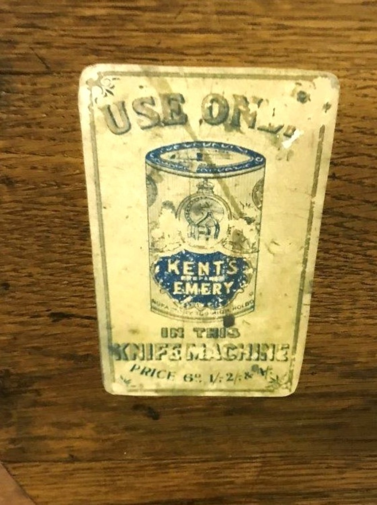 Antique Kent's Knife Cleaner / Sharpener