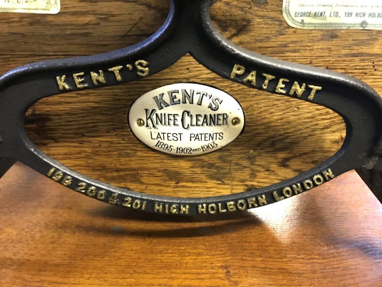 Antique Kent's Knife Cleaner / Sharpener