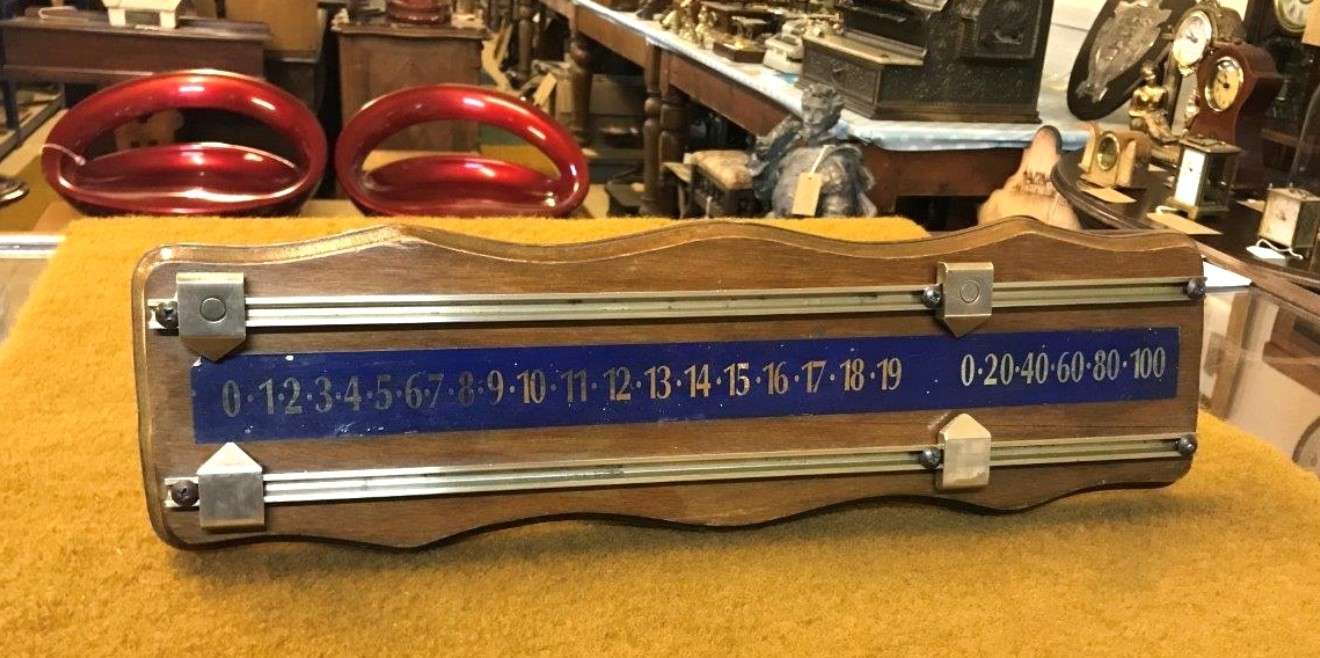 Vintage Snooker Scoreboard