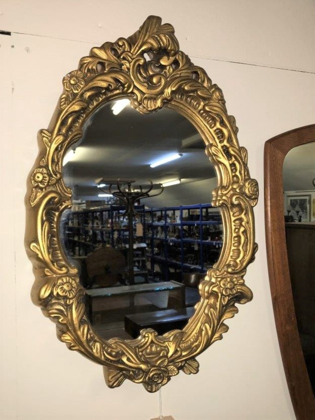 Vintage Gilt Frame Wall Mirror