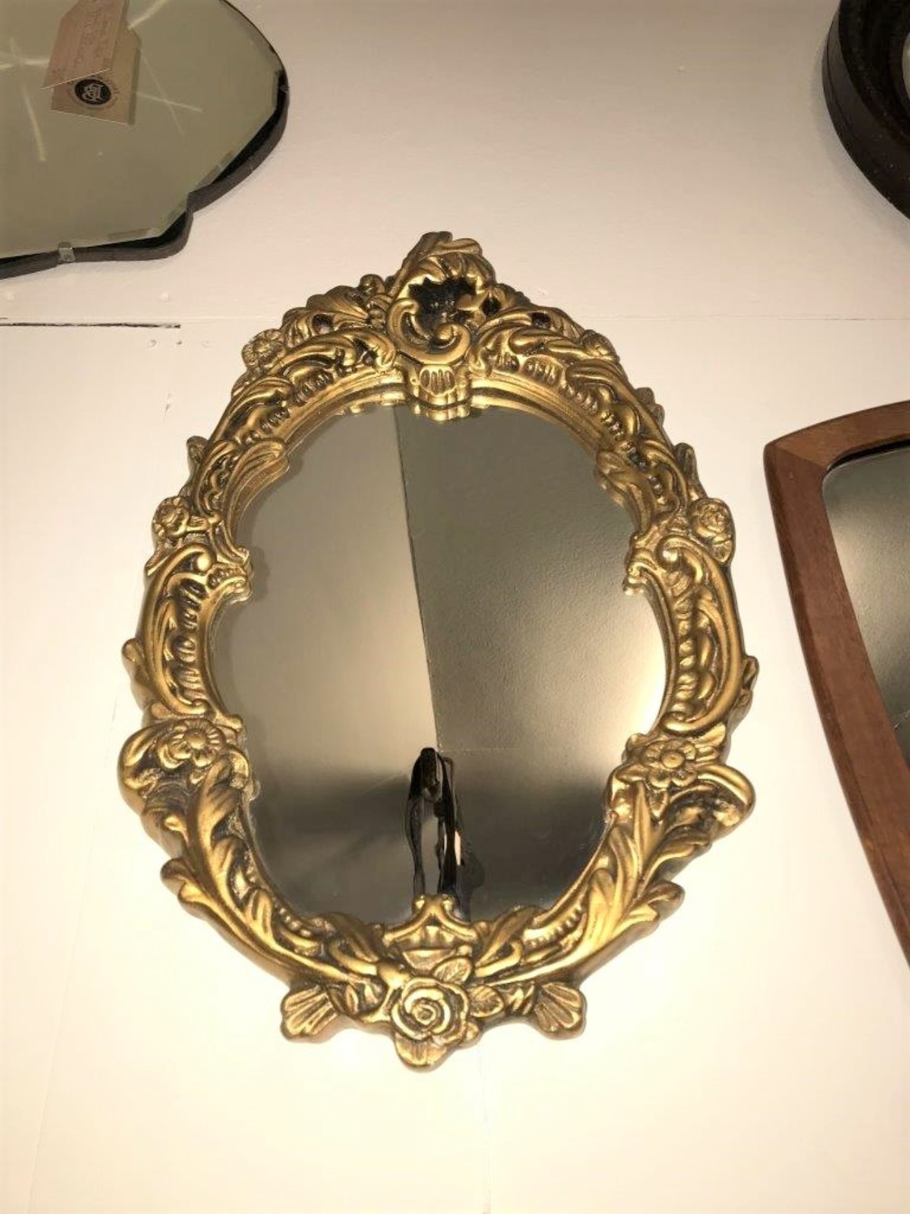 Vintage Gilt Frame Wall Mirror