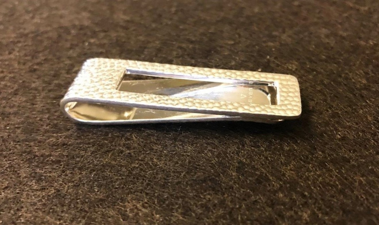 925 Silver Money Clip By London Designer SEVEN