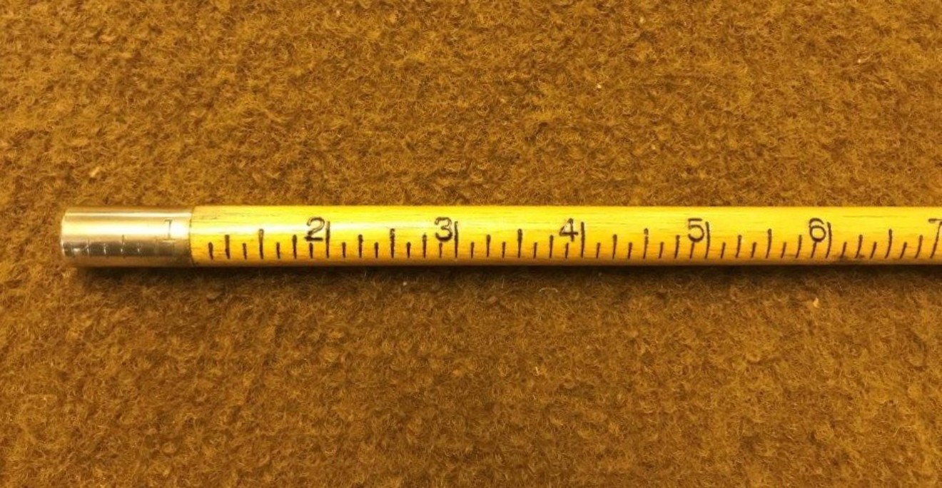 Vintage Rabone Chesterman Draper's Yard Stick (36" Rule) ﻿No1034