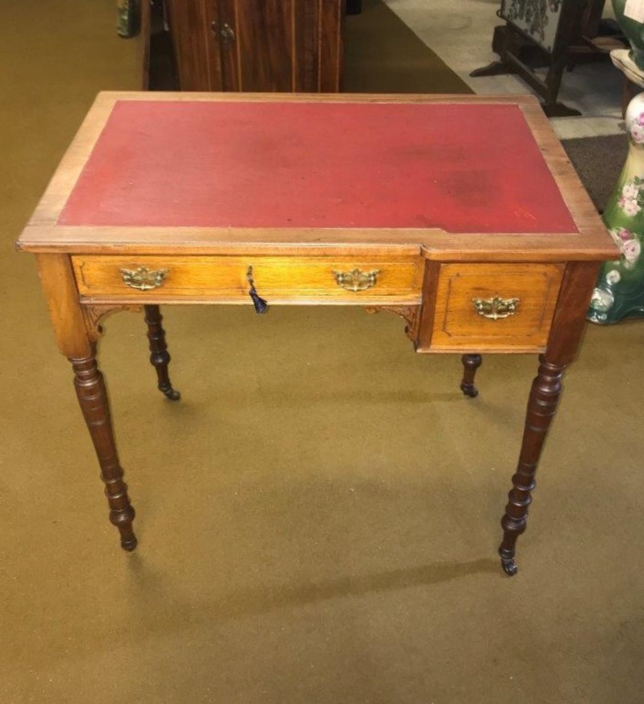 Edwardian Mahogany Writing Desk