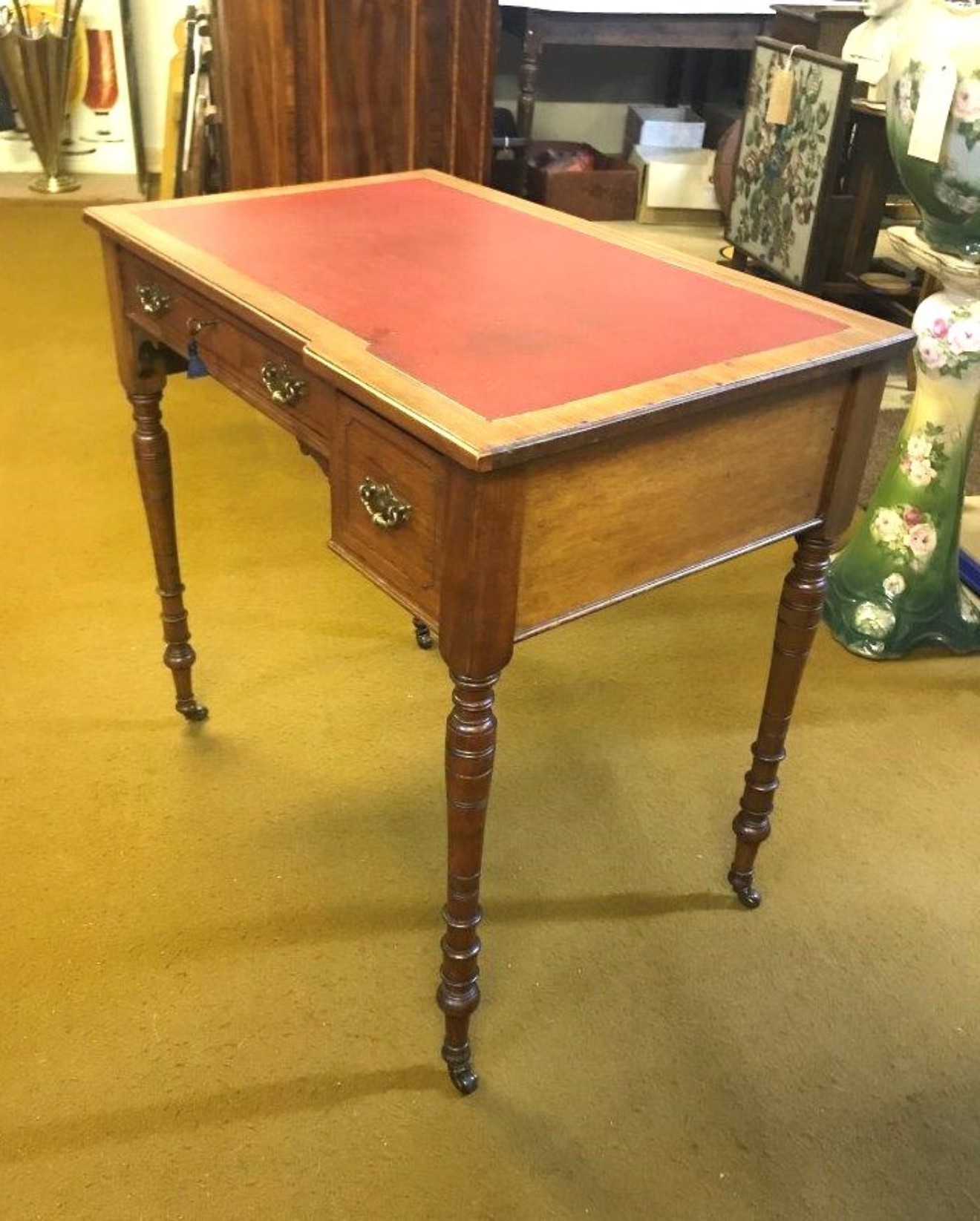 Edwardian Mahogany Writing Desk