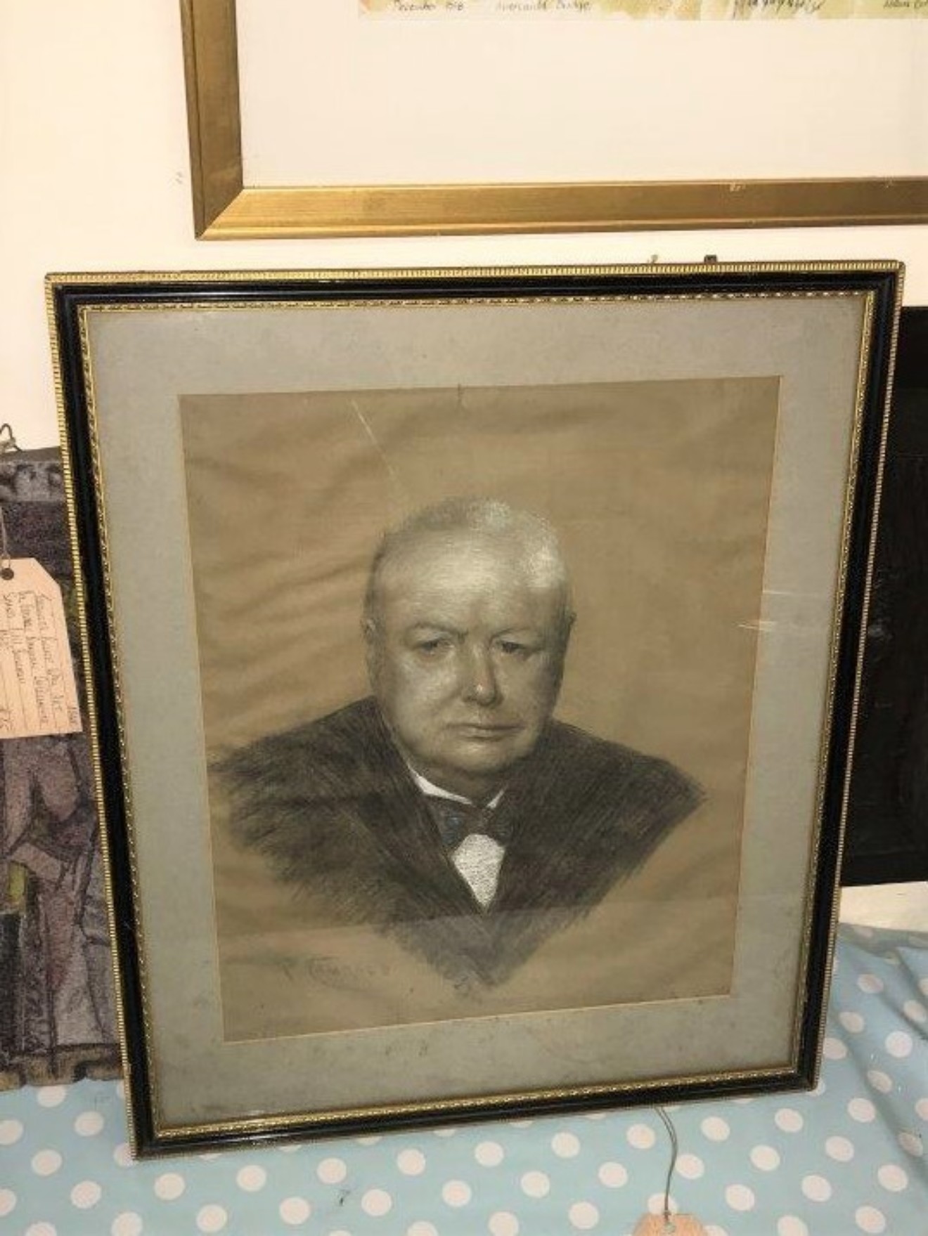 Winston Churchill Drawing