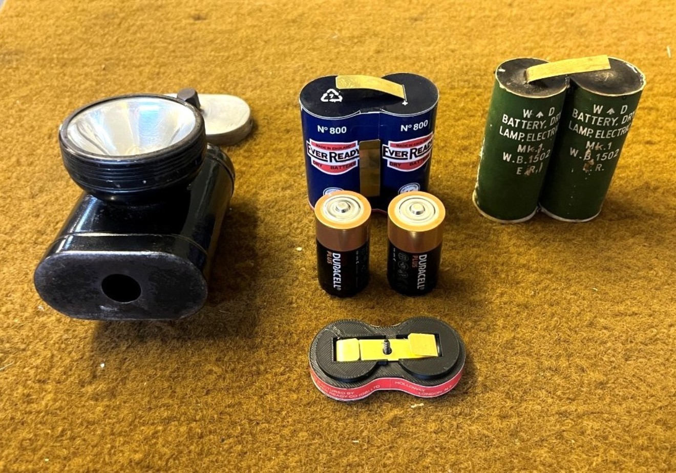 WW2 Military Ever Ready Bicycle Lamp